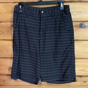 Lululemon Grey Plaid Mens Shorts Size 30
